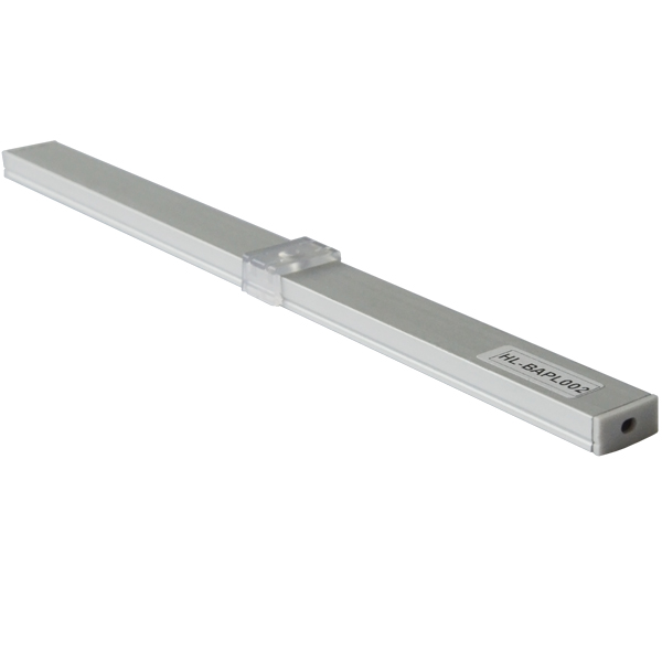 Difuzorové osvětlení s černým extrudovaným hliníkovým profilem pro 12mm flexibilní LED pásková světla Difuzorové osvětlení s černým extrudovaným hliníkovým profilem pro 12mm flexibilní LED pásková světla
