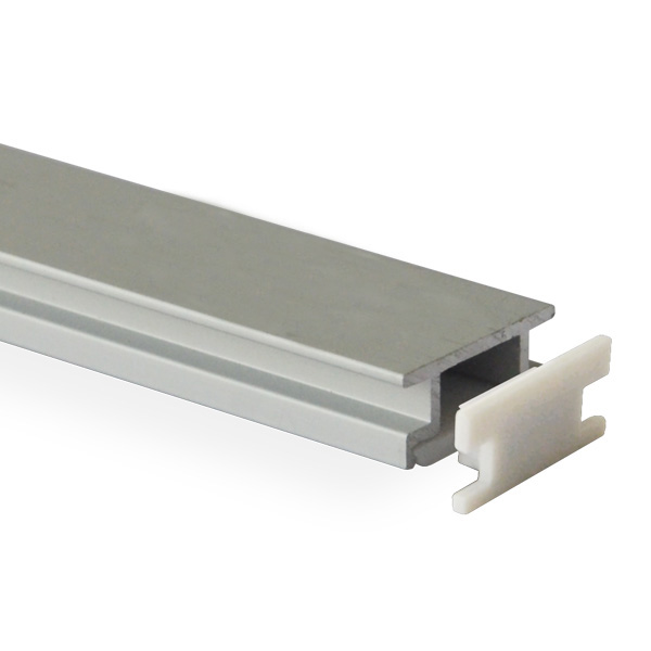 Einbau-LED-Lichtkanaldiffusor aus Aluminium für 10-mm-LED-Lichtleisten
