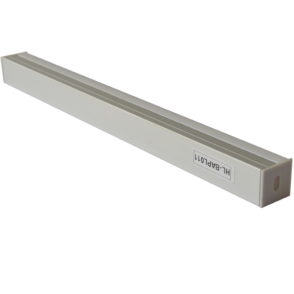 Aufputzmontiertes quadratisches LED-Diffusorkanal-Aluminiumprofil für 15 mm zweireihige LED-Lichtleisten Aufputzmontiertes quadratisches LED-Diffusorkanal-Aluminiumprofil für 15 mm zweireihige LED-Lichtleisten