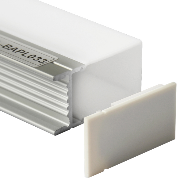 HL-BAPL033 Výška 15 mm Strop zapuštěný profil z extrudovaného hliníku Dobrý chladič Pro šířku 19.6 mm LED pásková světla HL-BAPL033 Výška 15 mm Strop zapuštěný profil z extrudovaného hliníku Dobrý chladič Pro šířku 19.6 mm LED pásková světla