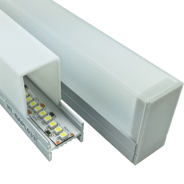 HL-BAPL033 Výška 15 mm Strop zapuštěný profil z extrudovaného hliníku Dobrý chladič Pro šířku 19.6 mm LED pásková světla HL-BAPL033 Výška 15 mm Strop zapuštěný profil z extrudovaného hliníku Dobrý chladič Pro šířku 19.6 mm LED pásková světla