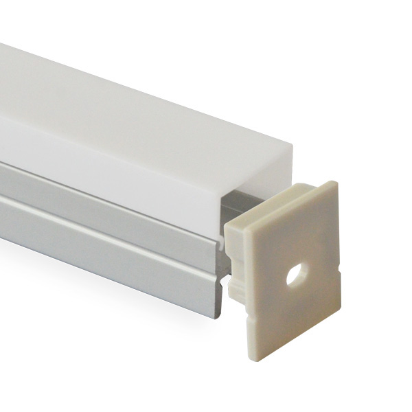 HL-BAPL035 Výška 21 mm Strop zapuštěný profil z extrudovaného hliníku Dobrý chladič Pro šířku 16 mm LED pásková světla