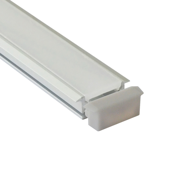 Bodeneinbau-LED-Aluminiumprofil für 12-mm-LED-Streifenbeleuchtung Bodeneinbau-LED-Aluminiumprofil für 12-mm-LED-Streifenbeleuchtung