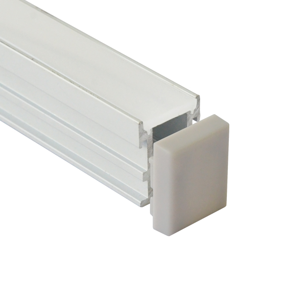 Boden-LED-Lichtdiffusor-Kanal-Aluminiumprofil für 12-mm-LED-Lichterketten