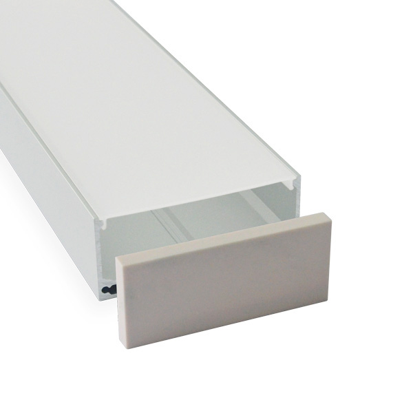 Závěsný stropní LED páskový difuzor - vnitřní šířka 64.7 mm