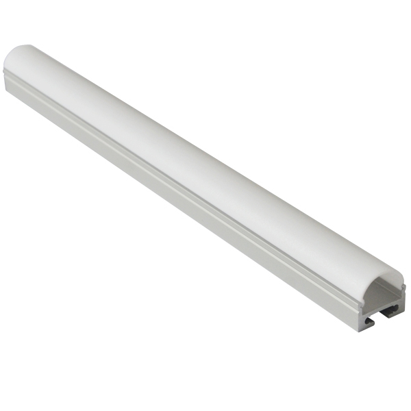1616 Profile Aluminum Angular round 1M for Strip Strip LED bar Rigid 1mt 