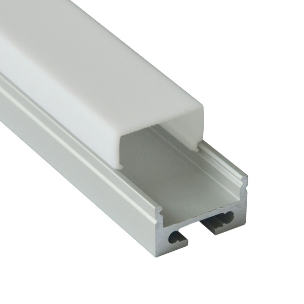 Hliníkový LED závěsný světelný kanál pro 16mm LED pásky Hliníkový LED závěsný světelný kanál pro 16mm LED pásky