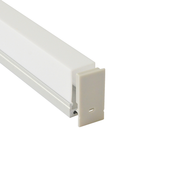 Abgehängter LED-Profilkanal aus Aluminium für zweireihige 16-mm-LED-Streifen Abgehängter LED-Profilkanal aus Aluminium für zweireihige 16-mm-LED-Streifen