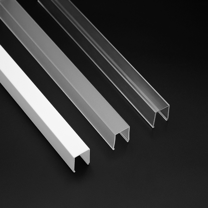 Abgehängter LED-Profilkanal aus Aluminium für zweireihige 16-mm-LED-Streifen Abgehängter LED-Profilkanal aus Aluminium für zweireihige 16-mm-LED-Streifen