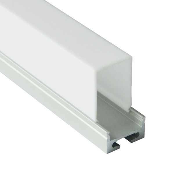 Abgehängter LED-Profilkanal aus Aluminium für zweireihige 16-mm-LED-Streifen Abgehängter LED-Profilkanal aus Aluminium für zweireihige 16-mm-LED-Streifen