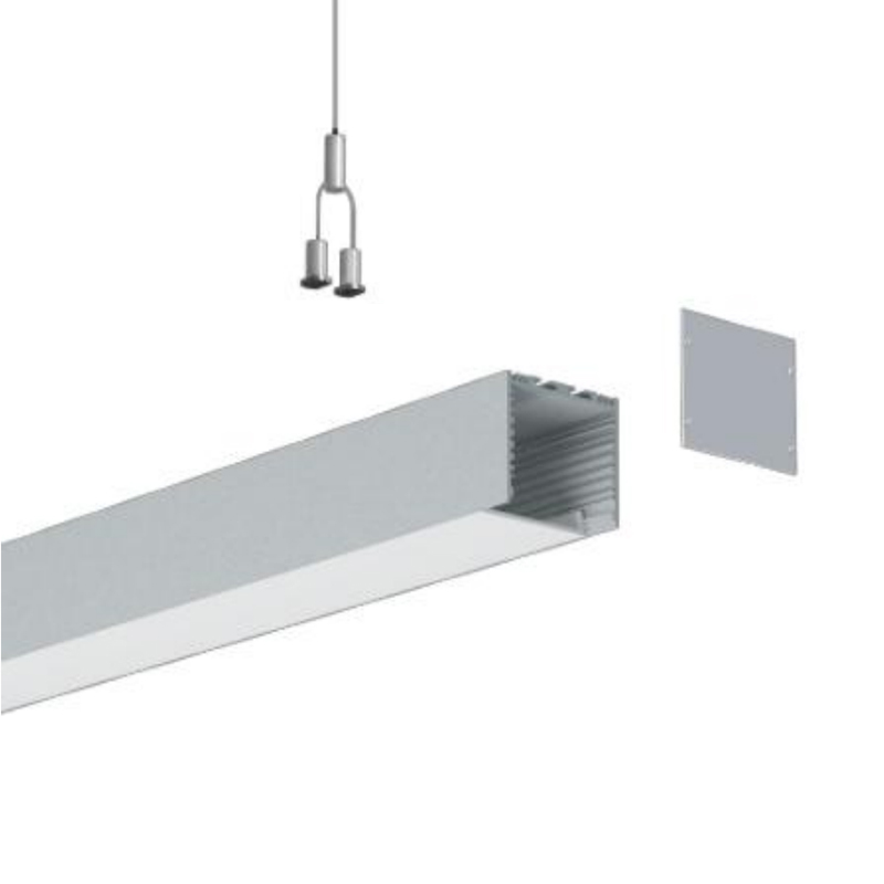 Závěsný LED pásek světelný kanál - vnitřní šířka 56 mm (2.2 palce)