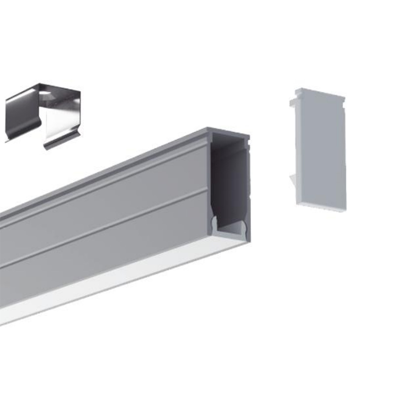 LED světelný hliníkový kanál pro 7mm ultra úzké LED pásky