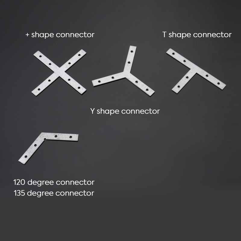 Konektory LED pásků pro instalaci hliníkových kanálů Konektory LED pásků pro instalaci hliníkových kanálů
