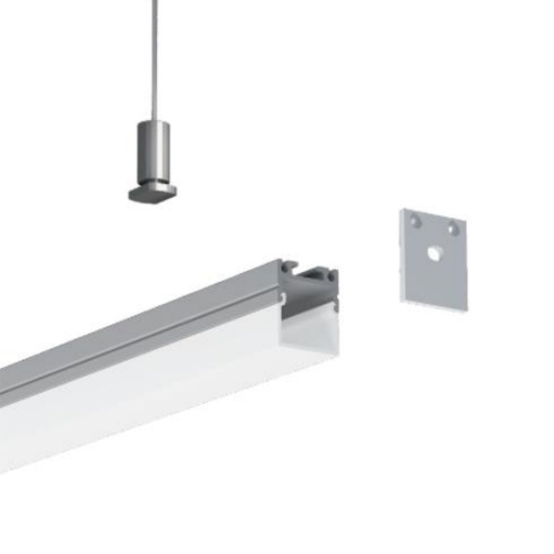 LED-Aluminiumprofil-Hängeleuchte für 15-mm-LED-Lichtleisten