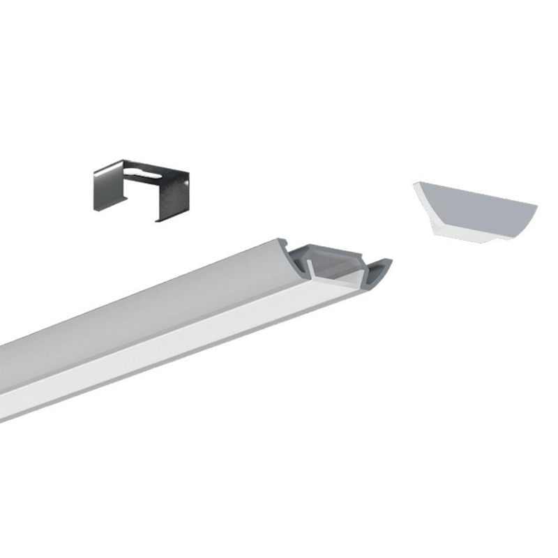 LED difuzní kanál hliníkový profil pro 10mm COB LED pásková světla LED difuzní kanál hliníkový profil pro 10mm COB LED pásková světla