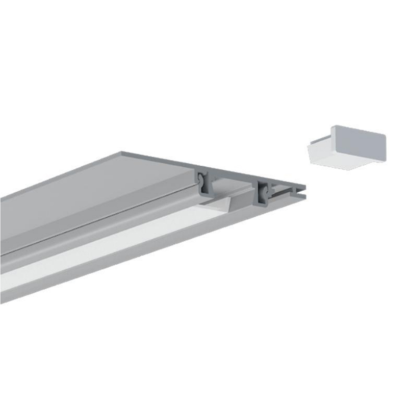 Aluminiumprofil für Deckeneinbauleuchte für 10 mm LED-Streifenlichter Aluminiumprofil für Deckeneinbauleuchte für 10 mm LED-Streifenlichter