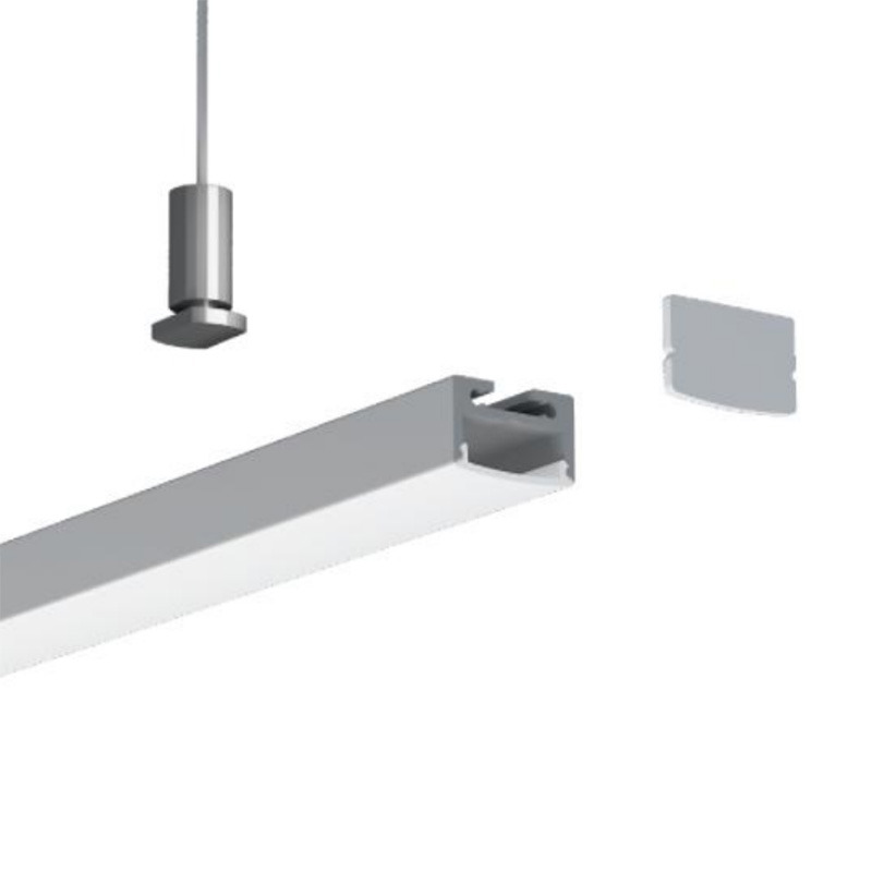LED závěsné svítidlo hliníkový profil pro 16mm LED pásková svítidla