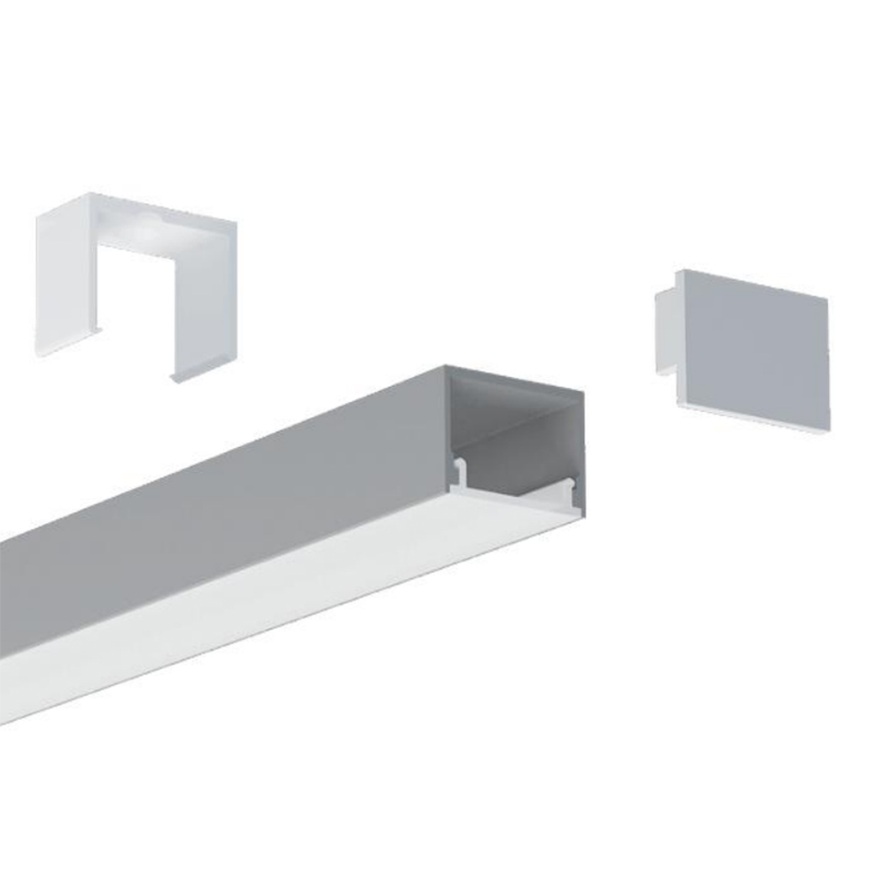 LED profil hliníkový kanál pro 20 mm 2835 dvouřadá LED pásková světla LED profil hliníkový kanál pro 20 mm 2835 dvouřadá LED pásková světla