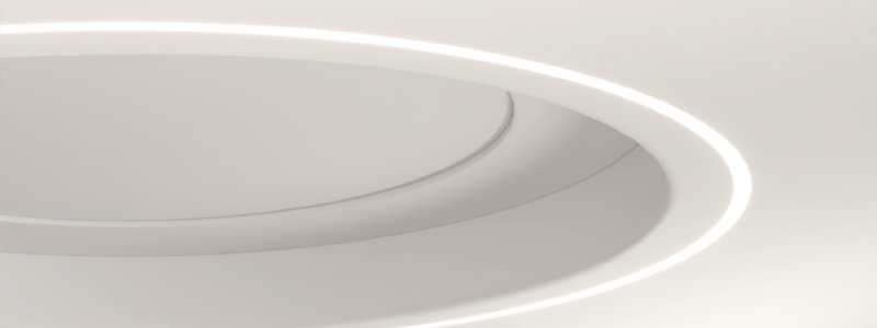 Gebogene LED-Bandschienenbeleuchtung der LR-Serie