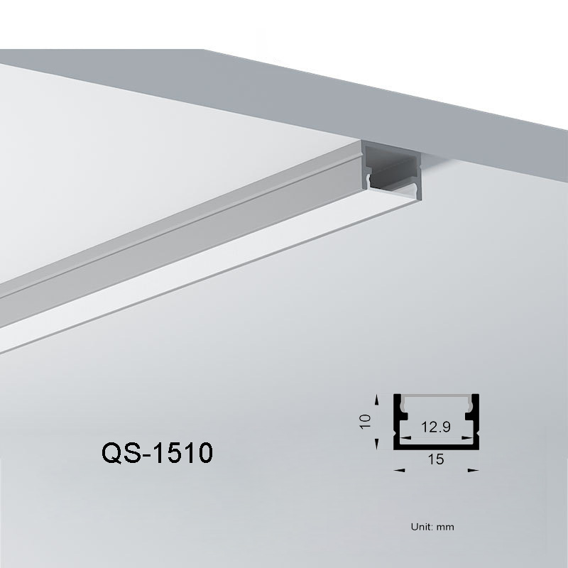 Mini-LED-Aluminium-Strangpresskanal für 12-mm-LED-Streifen Mini-LED-Aluminium-Strangpresskanal für 12-mm-LED-Streifen