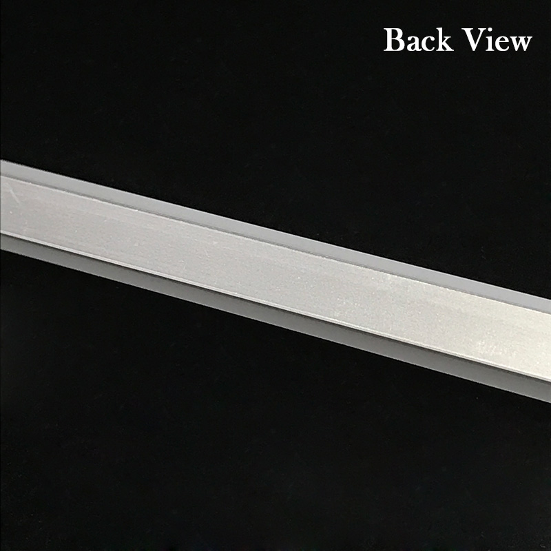 Mini Trimless But Flanged Recessed LED Strip Channel