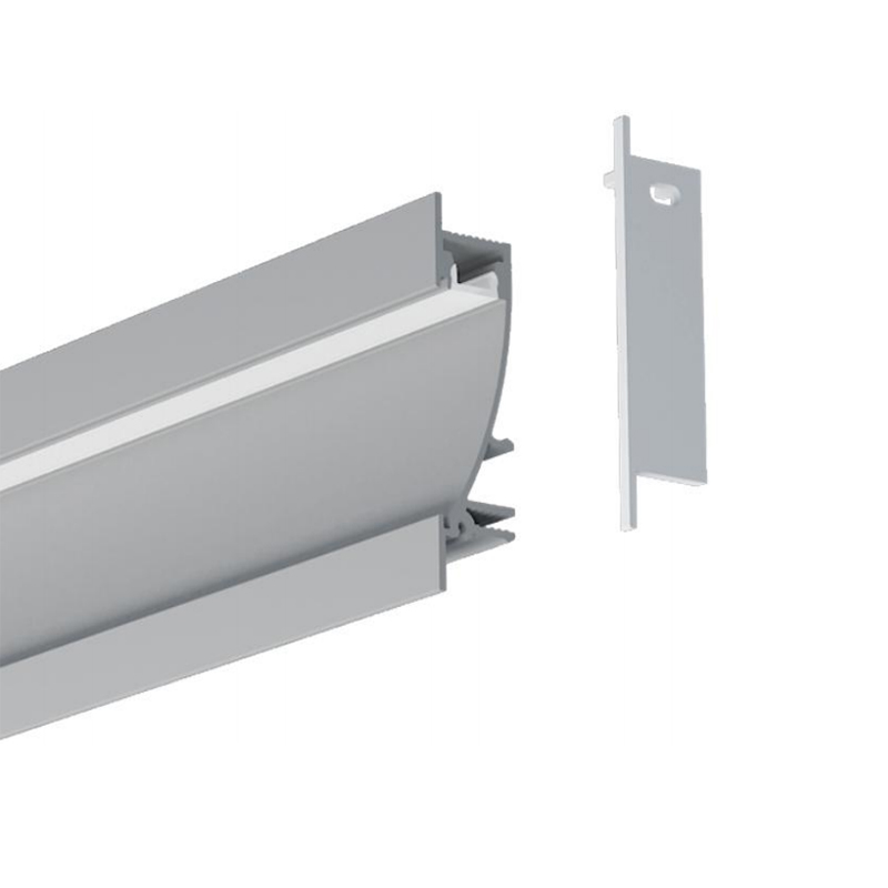 Zapuštěný sádrokartonový LED páskový kanál pro 10mm LED páskové osvětlení