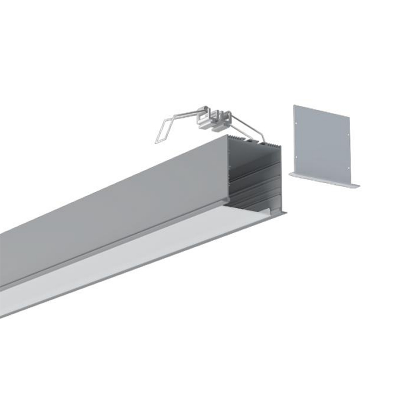 Zapuštěný LED hliníkový profil pro LED páskové osvětlení - vnitřní šířka 72 mm Zapuštěný LED hliníkový profil pro LED páskové osvětlení - vnitřní šířka 72 mm