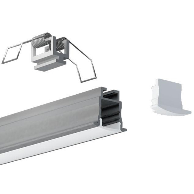 Einbau-LED-Kanal für 12-mm-LED-Streifen