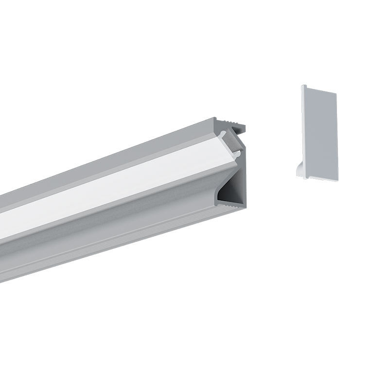Zapuštěný LED difuzor pro 7mm úzký LED pásek