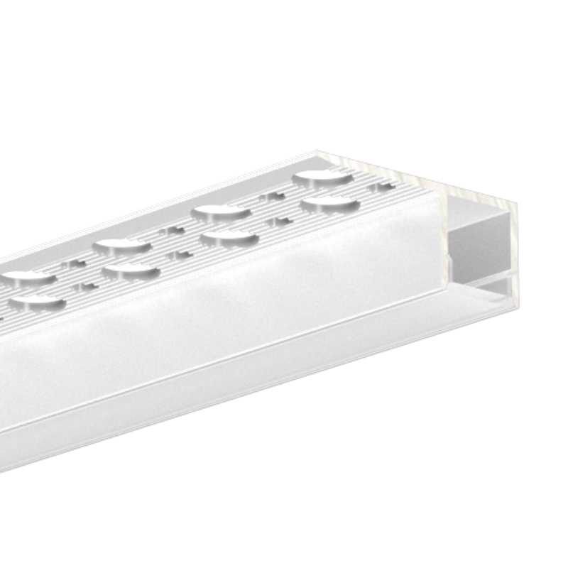Zapuštěný nástěnný osvětlovací kanál pro 10mm LED pásek