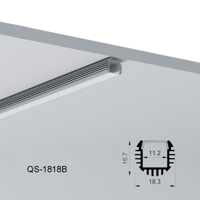 Runder LED-Lichtkanal aus Aluminium für 10 mm 2110 LED-Streifenbeleuchtung