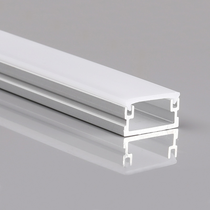 Flacher Bodenbeleuchtungsstreifenkanal für 12-mm-LED Flacher Bodenbeleuchtungsstreifenkanal für 12-mm-LED