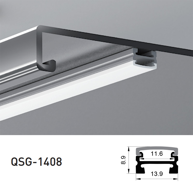 Surface Mount LED Strip Diffuser For 10mm Strip Lights
