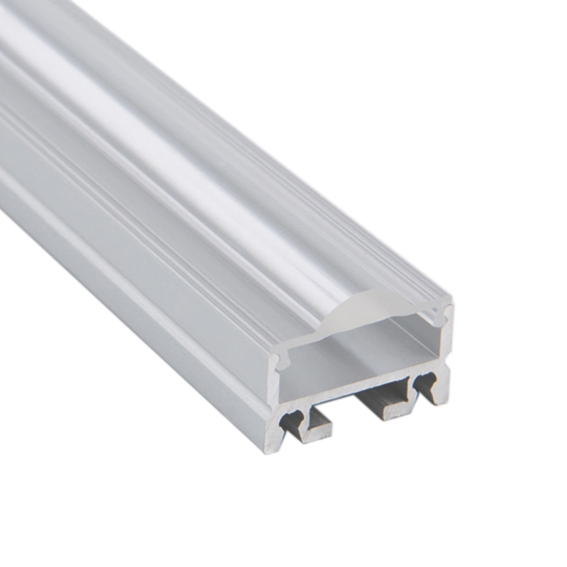 Abgehängter 30°-Linsen-LED-Deckenkanal für 15-mm-zweireihige LED-Streifen