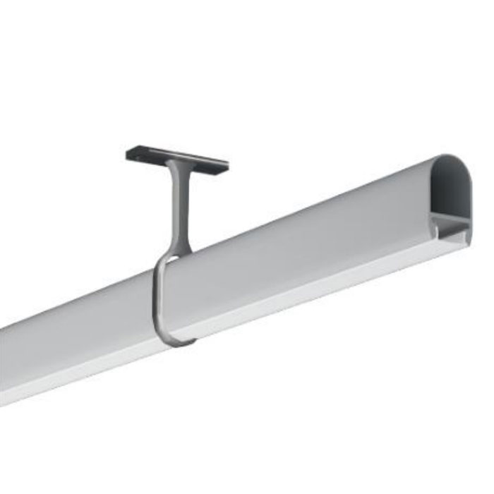 Horní pevný držák pro LED kanály řady šatních skříní Horní pevný držák pro LED kanály řady šatních skříní