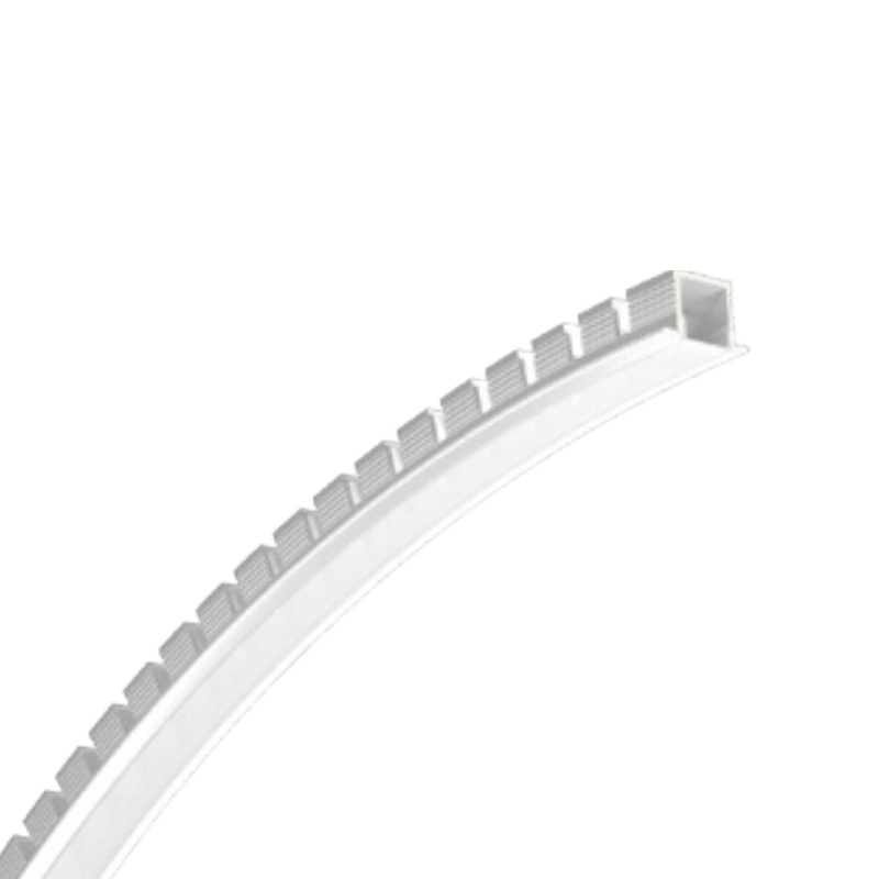 UD-Serie 1212 kleines gebogenes LED-Profil mit Flansch – für 10 mm LED-Streifen