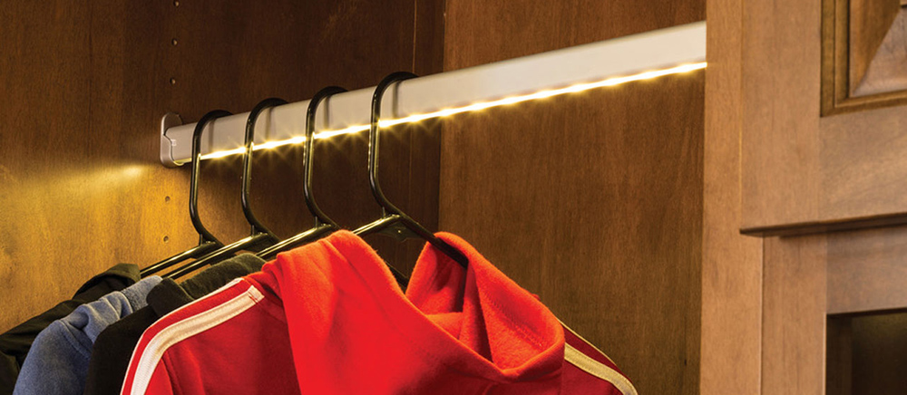 Closet Rod LED hliníkové profily