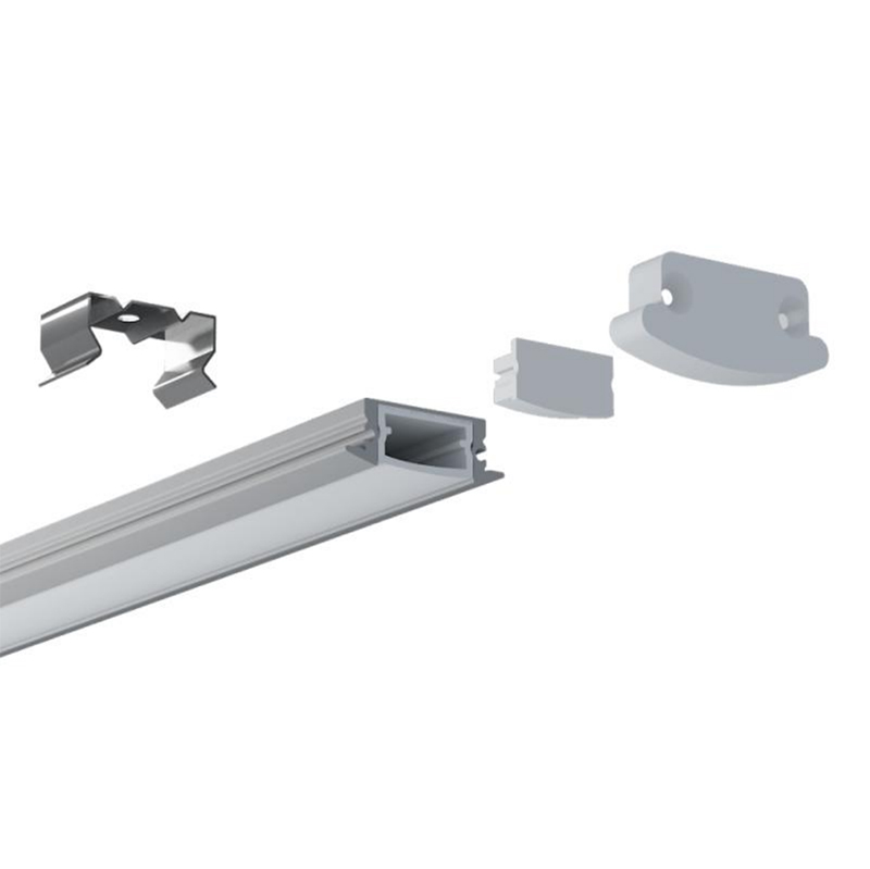 Wasserdichtes Aluminium-LED-Profil für 12-mm-LED-Streifen Wasserdichtes Aluminium-LED-Profil für 12-mm-LED-Streifen