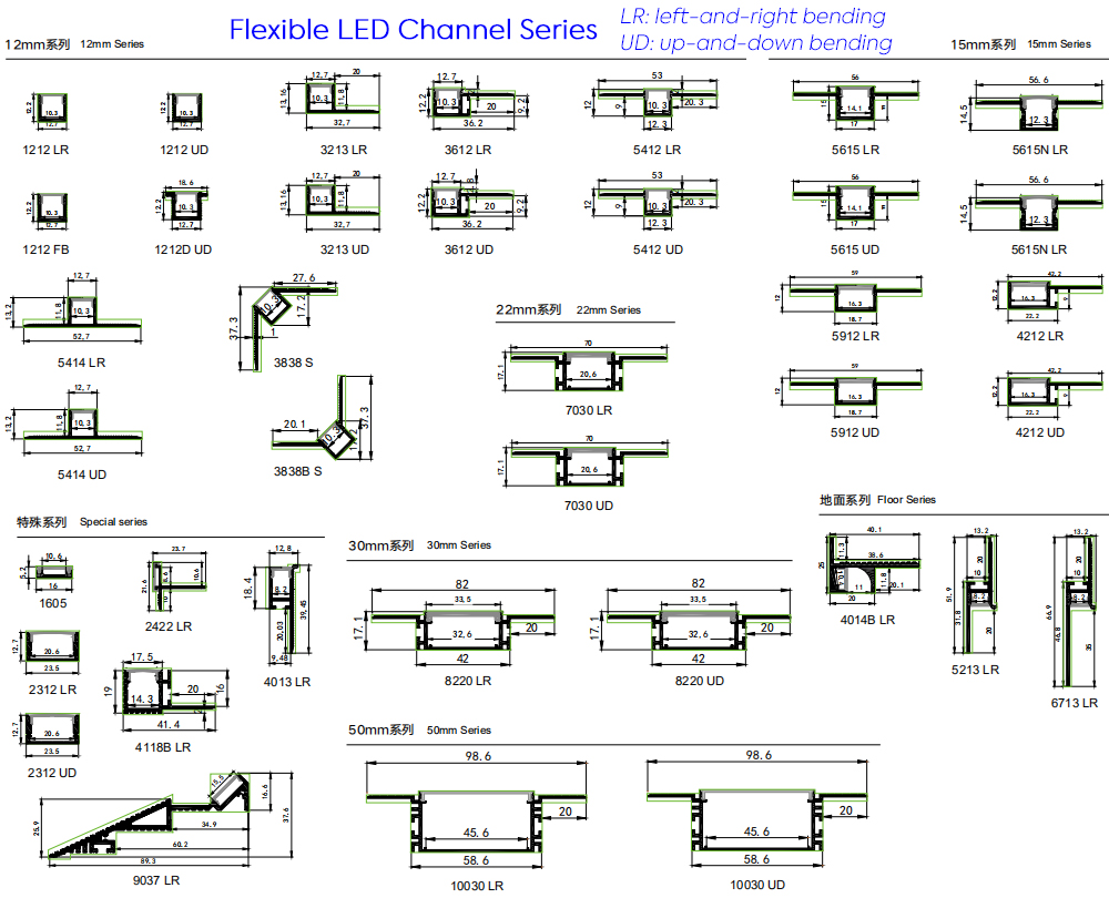 ED Aluminum Channel Sample Show Box