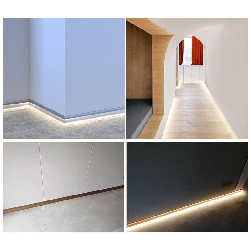 LED Floor Skirting Baseboard Lighting