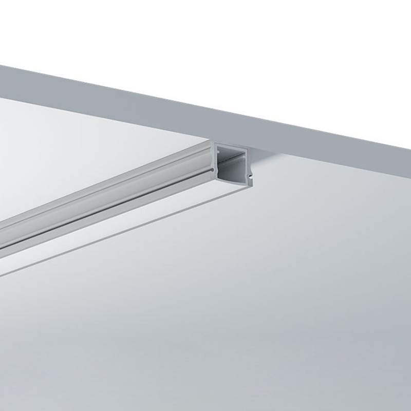 Wasserdichte LED-Kanäle aus schwarzem Aluminium für flexible 12-mm-LED-Streifen Wasserdichte LED-Kanäle aus schwarzem Aluminium für flexible 12-mm-LED-Streifen