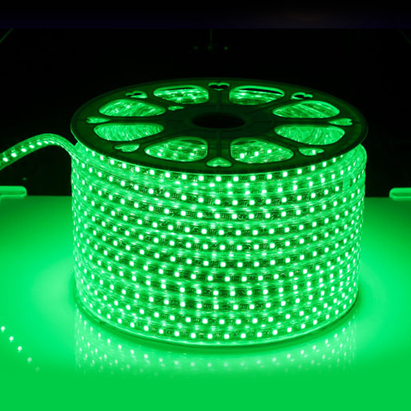 SMD5050 High Voltage AC110&220V Color Change RGB High Bright LED Stripes, Vodotěsné IP67, 60LEDs na metr, 10~100 metrů (32.8~328ft) na cívku Prodejem