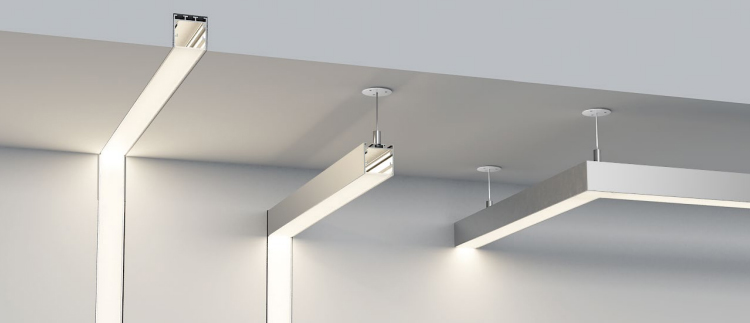 Square Pendant Light Extrusions