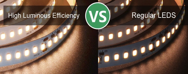 Vysoce účinné LED pásy s konstantním proudem