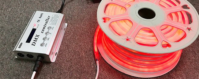 Vysokonapěťová LED neonová světla