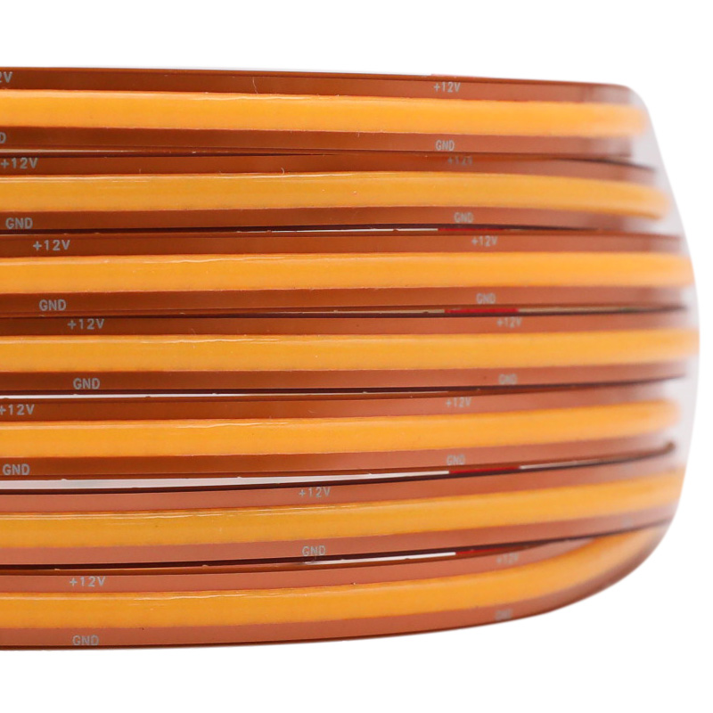 Freigeschnittenes 12-V-Kupfer-PCB-Linear-COB-flexibles LED-Lichtband