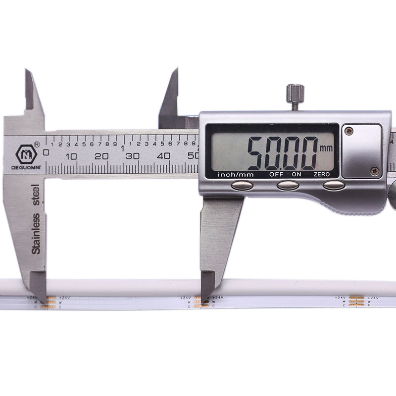 DC24V seitlich emittierender, dimmbarer CCT-COB-LED-Streifen, 560 Chips/m, 16.4 Fuß DC24V seitlich emittierender, dimmbarer CCT-COB-LED-Streifen, 560 Chips/m, 16.4 Fuß