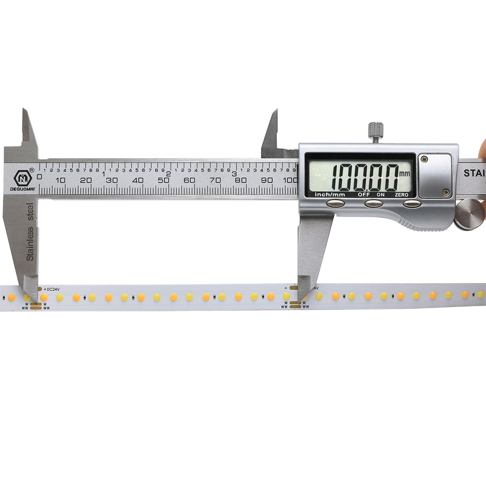DC24V 10mm Široké 90 CRI 16.4Ft 800LED Flexibilní laditelné bílé COB LED páskové světlo DC24V 10mm Široké 90 CRI 16.4Ft 800LED Flexibilní laditelné bílé COB LED páskové světlo