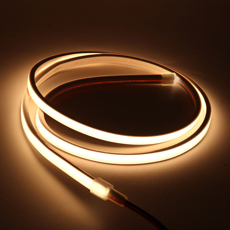 05*11mm DC12V/DC24V IP67 Venkovní silikonová trubice Neon COB LED pásek, 480 čipů/m 05*11mm DC12V/DC24V IP67 Venkovní silikonová trubice Neon COB LED pásek, 480 čipů/m