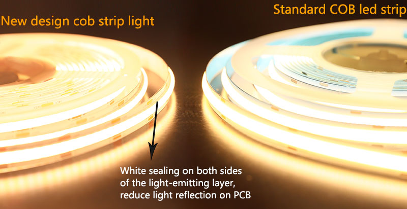 new design cob led vs common cct cob led strip